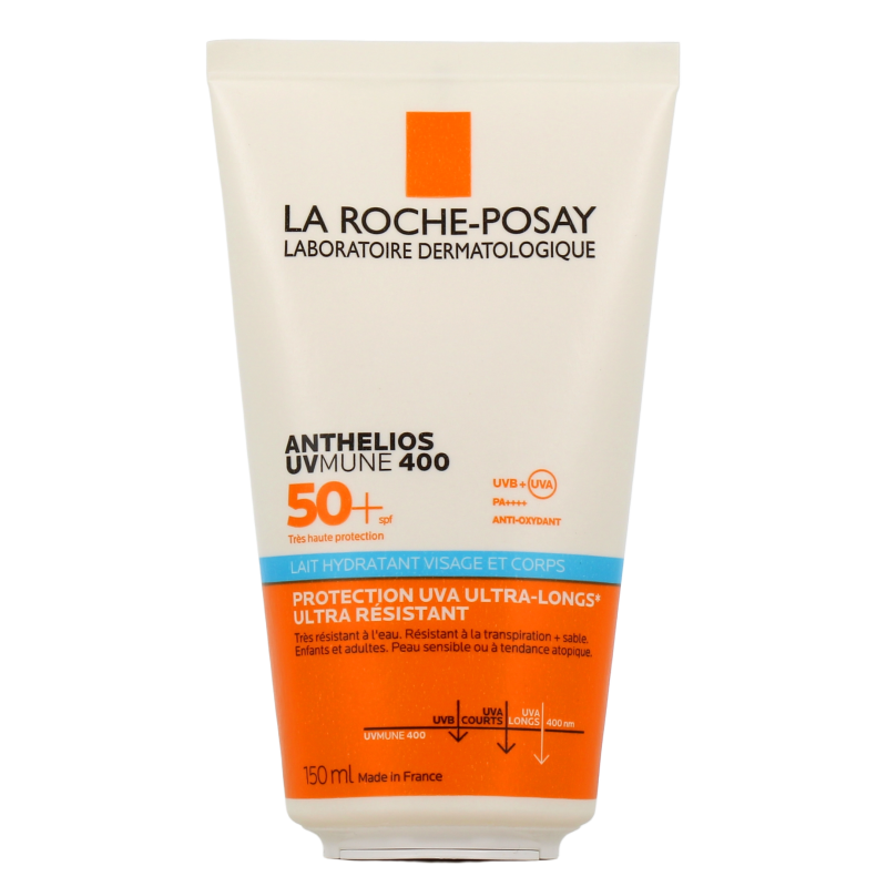 ANTHELIOS UVMUNE 400 LAIT HYDRATANT SPF50+ 150ML LA ROCHE POSAY ANTHELIOS UVMUNE 400 LAIT HYDRATANT SPF50+ 150ML LA ROCHE POSAY