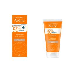 SOLAIRE CREME TEINTÉE SPF50+ 50ML AVENE