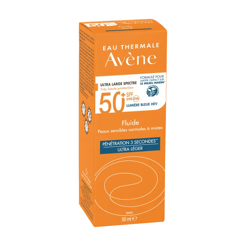 SOLAIRE FLUIDE SPF50+ 50ML AVENE