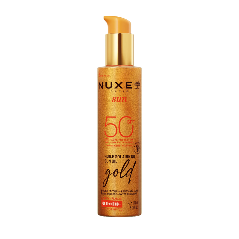 NUXE SUN HUILE SOLAIRE OR VISAGE CORPS SPF50 150ML NUXE