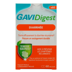 GAVIDIGEST DIARRHÉE 60 GELULES