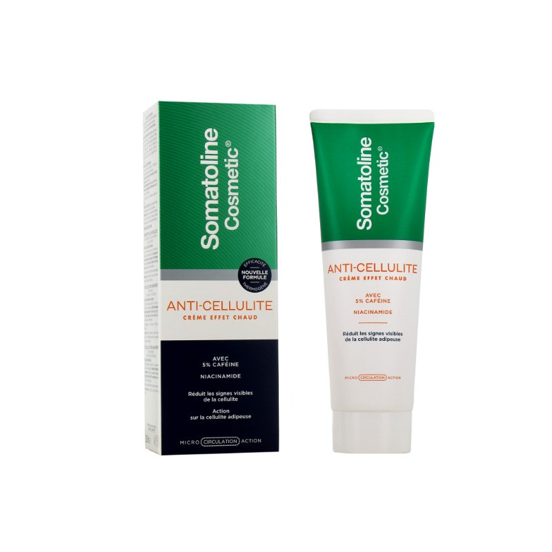 ANTI CELLULITE CREME EFFET CHAUD 250ML SOMATOLINE COSMETIC