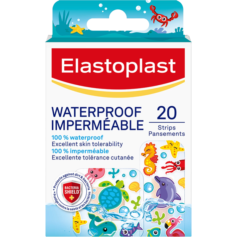 PANSEMENTS WATERPROOF ENFANT X20 ELASTOPLAST