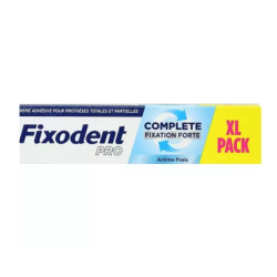 CREME ADHESIVE COMPLETE FRAIS FIXATION FORTE XL PACK 70G FIXODENT PRO PLUS