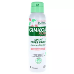 GINKOR FRAIS SPRAY EFFET FROID JAMBES LEGERES 125ML TONIPHARM
