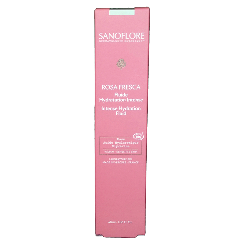 ROSA FRESCA FLUIDE HYDRATATION INTENSE BIO 40ML SANOFLORE