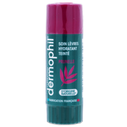 DERMOPHIL SOIN TEINTÉ HYDRATANT LEVRES PRUNELLE 4G