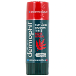 DERMOPHIL SOIN TEINTÉ HYDRATANT LEVRES ROUGE IMPERIAL 4G