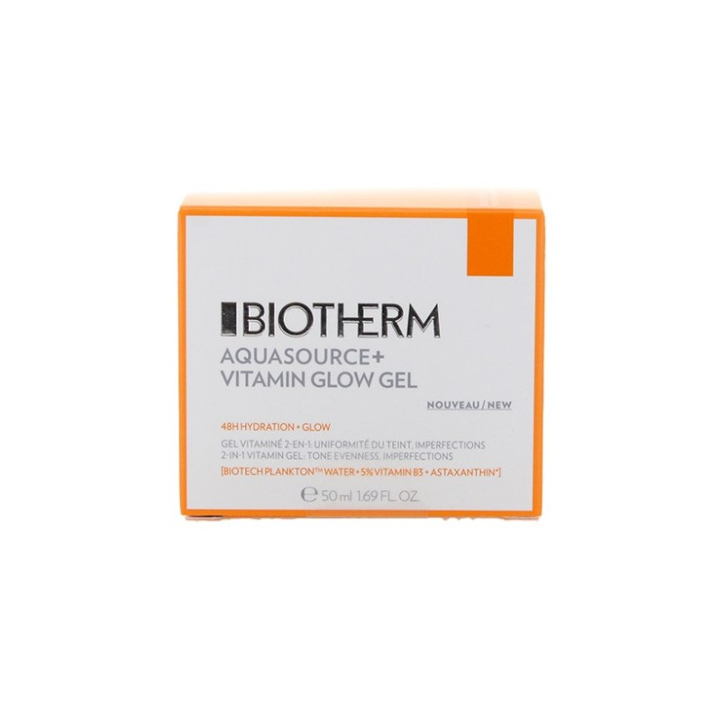 AQUASOURCE+ VITAMIN GLOW GEL VITAMINÉ 50ML BIOTHERM AQUASOURCE+ VITAMIN GLOW GEL VITAMINÉ 50ML BIOTHERM