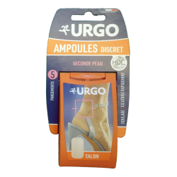 PANSEMENTS AMPOULES DISCRET X5 URGO