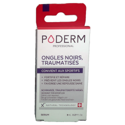 SERUM ONGLES NOIRS TRAUMATISÉS 8ML PODERM