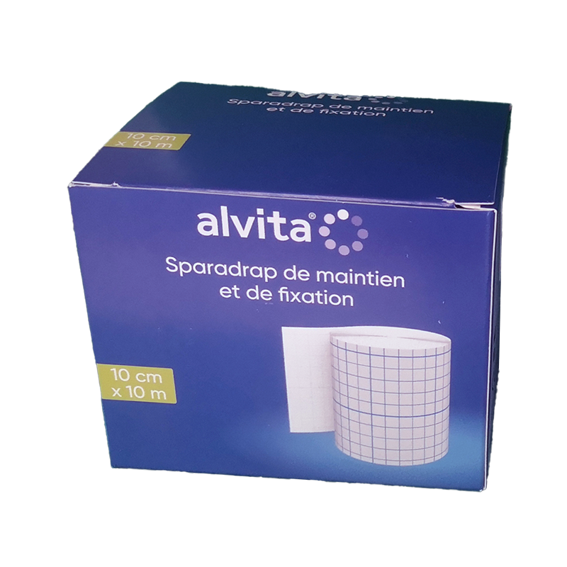 SPARADRAP DE MAINTIEN ET DE FIXATION 10CM X 10M ALVITA
