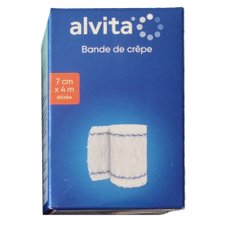 BANDE DE CRÊPE 7CM X 4M ALVITA