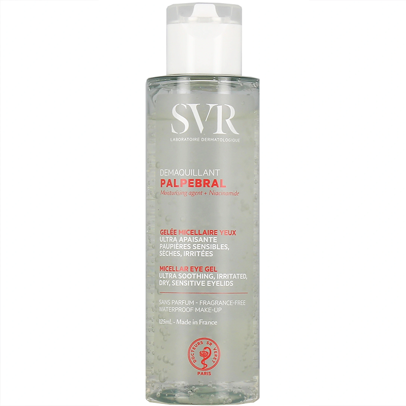 PALPEBRAL DEMAQUILLANT YEUX GELÉE MICELLAIRE 125ML SVR PALPEBRAL DEMAQUILLANT YEUX GELÉE MICELLAIRE 125ML SVR