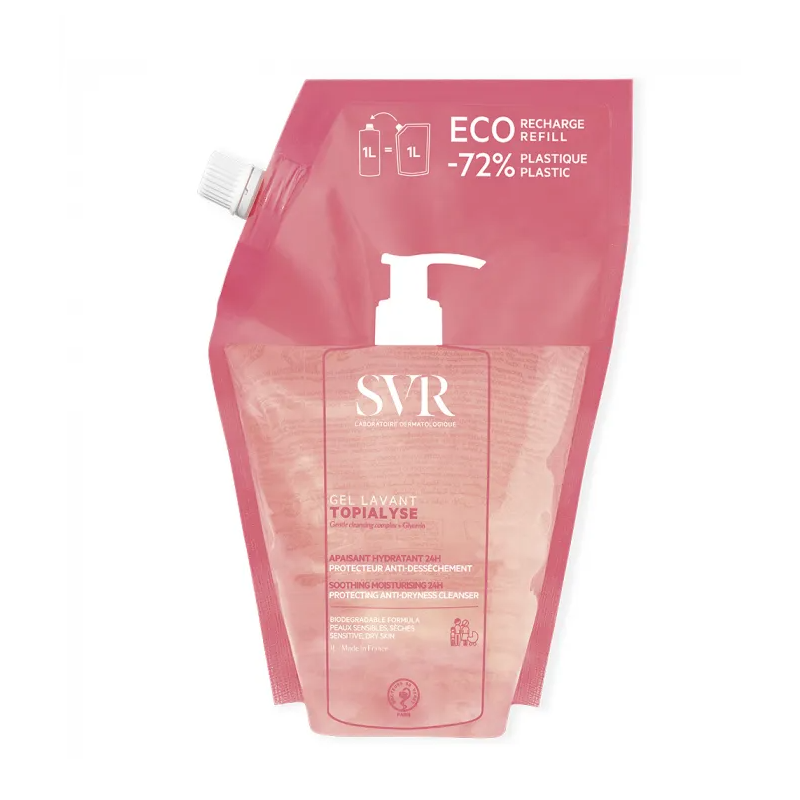 TOPIALYSE GEL LAVANT RECHARGE 1LITRE SVR