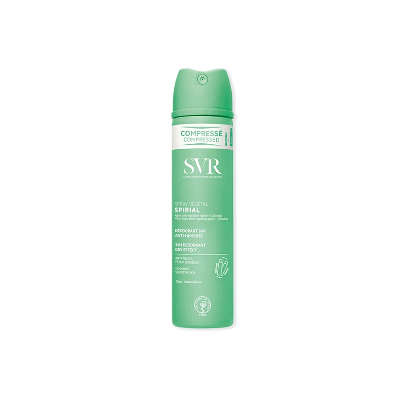 Spirial Déodorant Spray végétal 75ml SVR