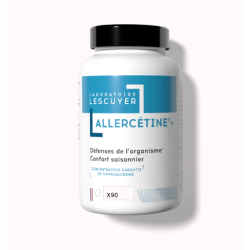 ALLERCÉTINE+ 90 capsules LESCUYER