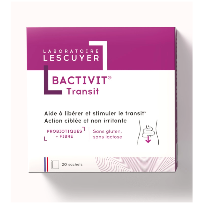 BACTIVIT TRANSIT 20 sachets LESCUYER
