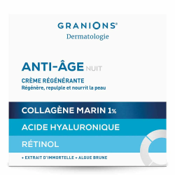 NUIT CREME REGENERANTE ANTI ÂGE 50ML GRANIONS DERMATOLOGIE