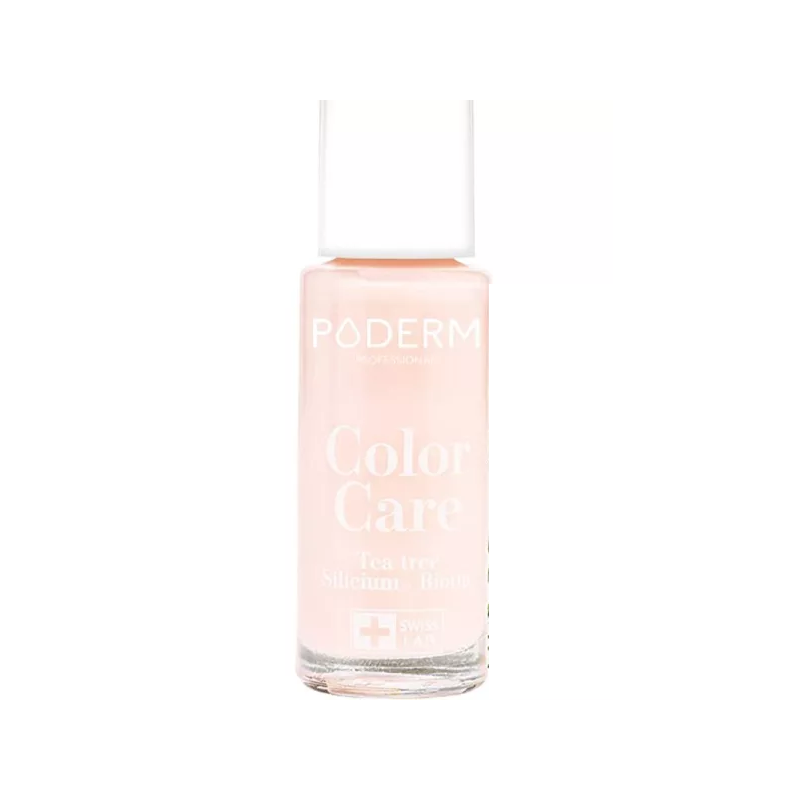 Vernis Color Care Tea Tree - Rose Poudré 8ml PODERM