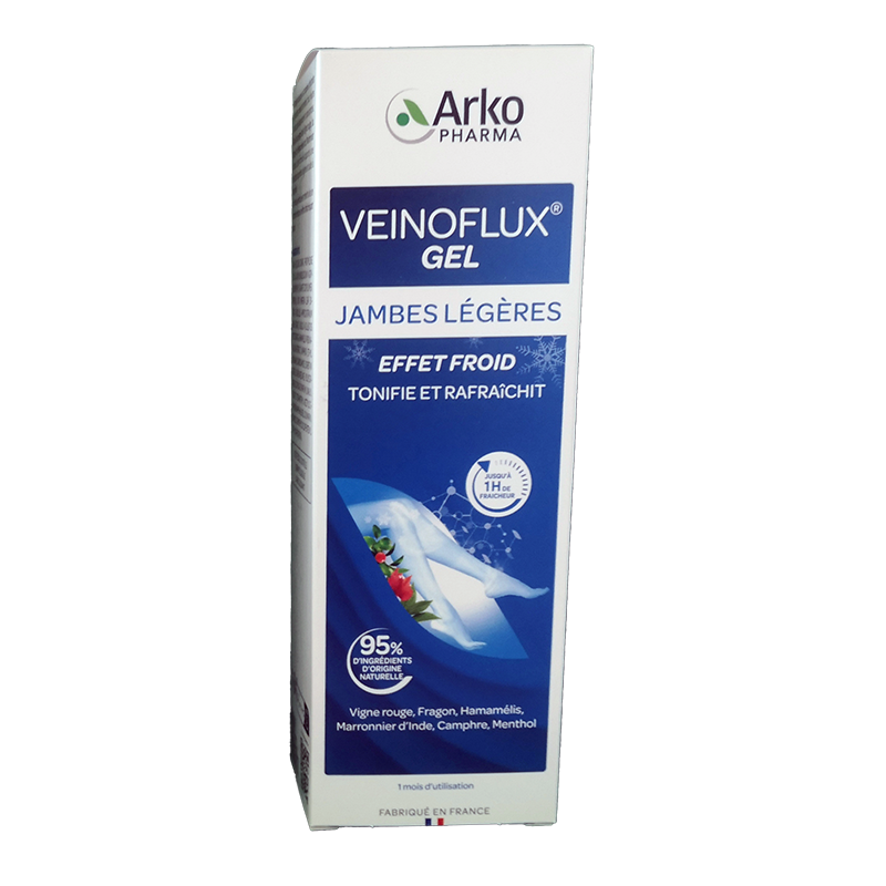 VEINOFLUX JAMBES LEGERES EFFET FROID GEL 150ML ARKOPHARMA