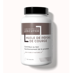 HUILE DE PÉPINS DE COURGE 150 capsules LESCUYER