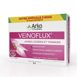 VEINOFLUX JAMBES LEGERES ET TONIQUES 60 GELULES ARKOPHARMA