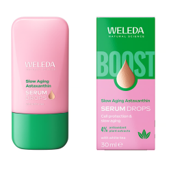 Boost Slow Aging Astaxanthin Serum Drops 30ml Weleda