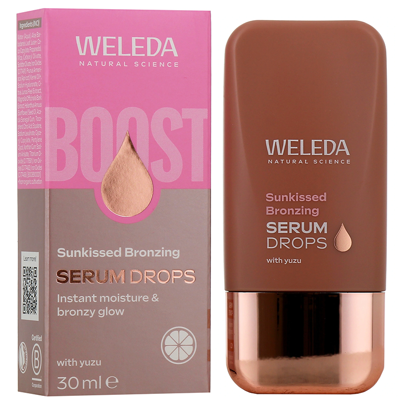Sunkissed Bronzing Serum Drops 30ml Weleda
