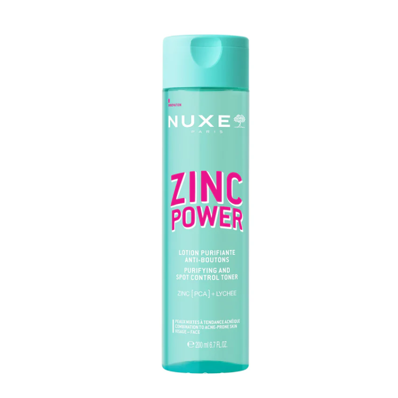 ZINC POWER LOTION PURIFIANTE ANTI-BOUTONS 200ML NUXE ZINC POWER LOTION PURIFIANTE ANTI-BOUTONS 200ML NUXE