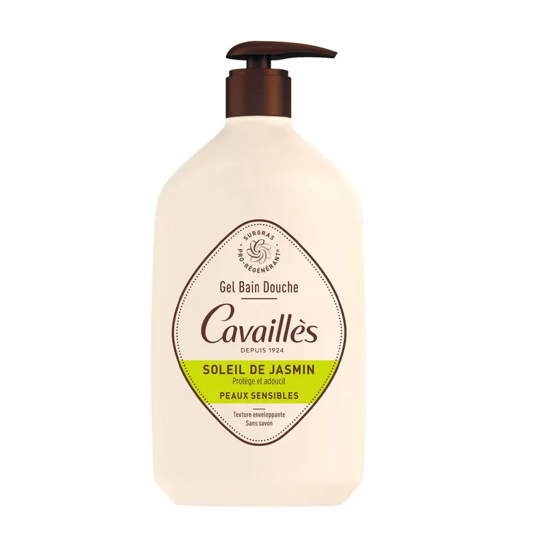 GEL BAIN DOUCHE SOLEIL DE JASMIN 1L ROGE CAVAILLES