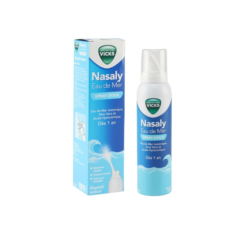 NASALY SPRAY NASAL DOUX EAU DE MER 120ML VICKS