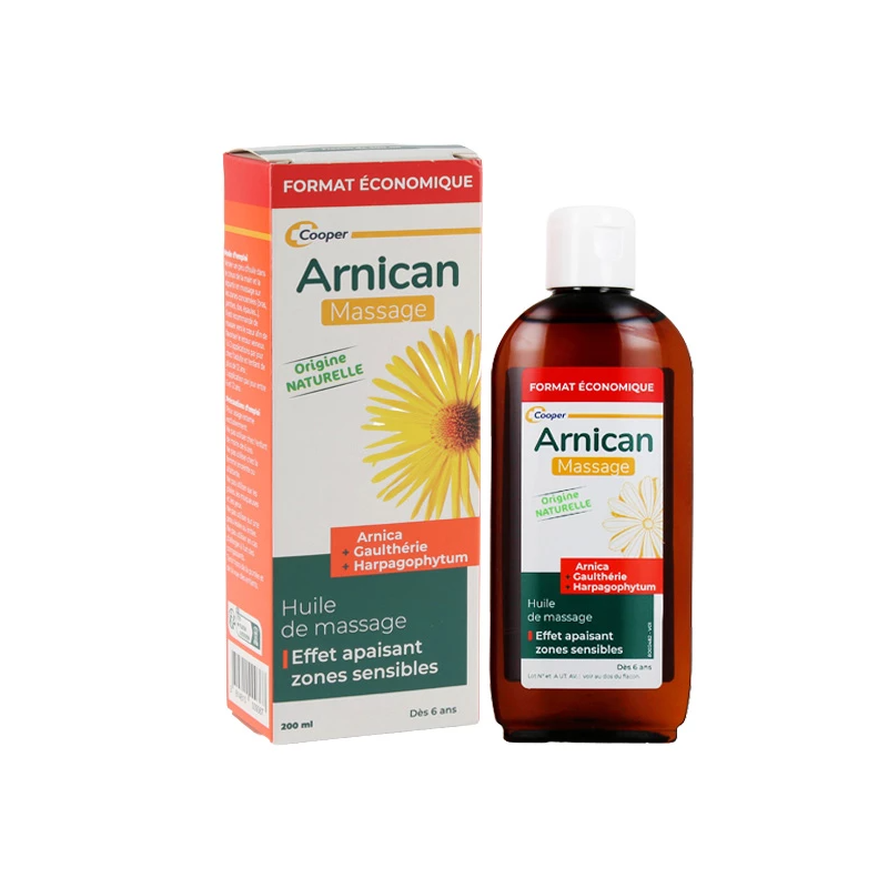 ARNICAN HUILE DE MASSAGE EFFET APAISANT 200ML COOPER