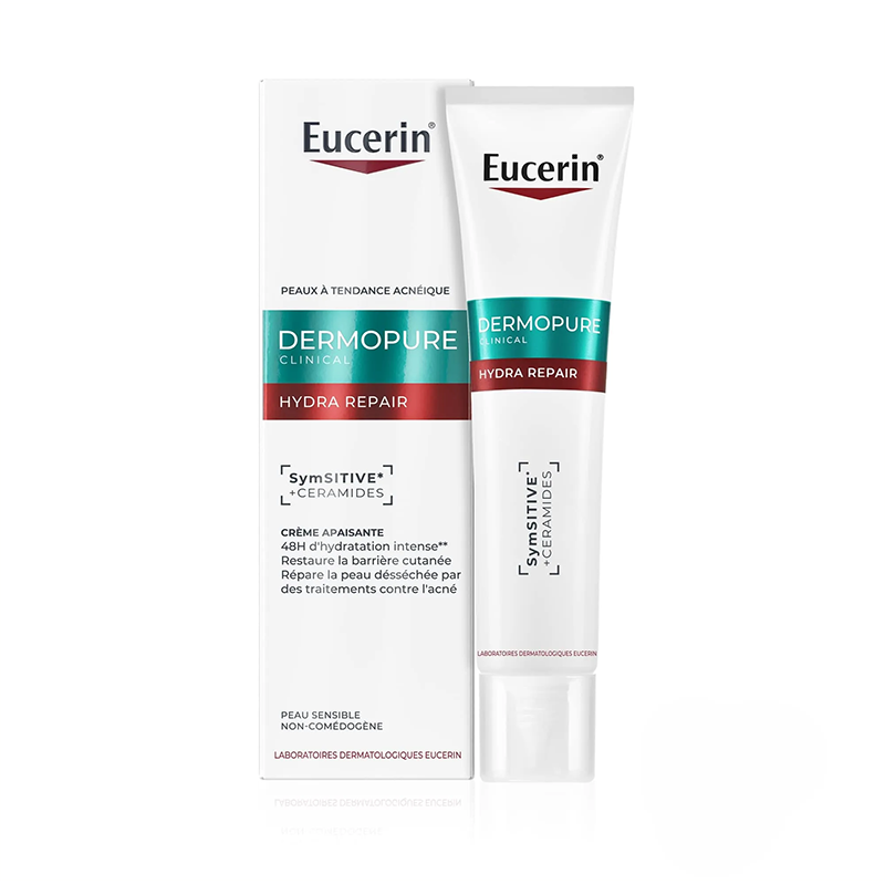 DERMOPURE CLINICAL HYDRA REPAIR CREME APAISANTE 40ML EUCERIN