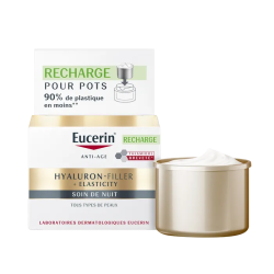 RECHARGE HYALURON FILLER + ELASTICITY SOIN DE NUIT 50ML EUCERIN