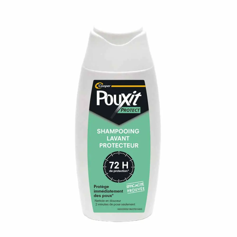 SHAMPOOING ANTI POUX PROTECTEUR 72H 200ML POUXIT
