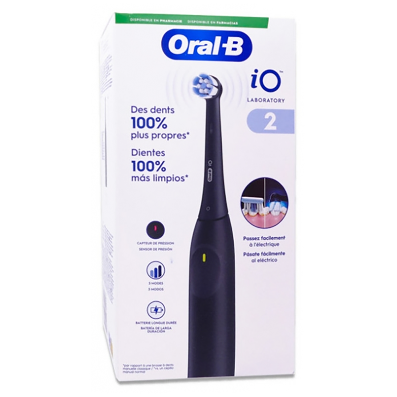BROSSE A DENTS ELECTRIQUE IO 2 NOIRE ORAL B