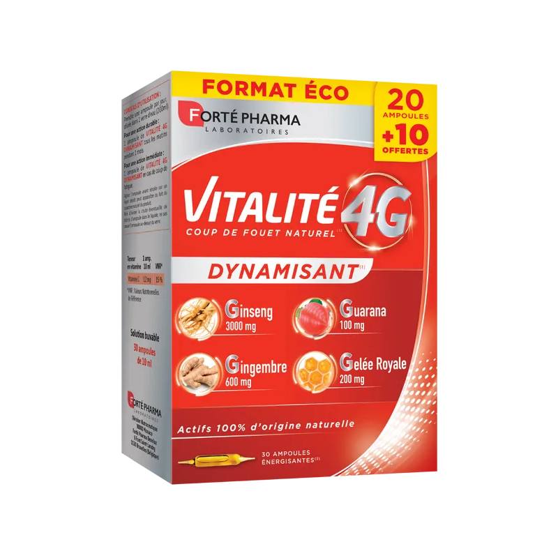 VITALITE4GDYNAMISANT30 AMPOULESFORTEPHARMA