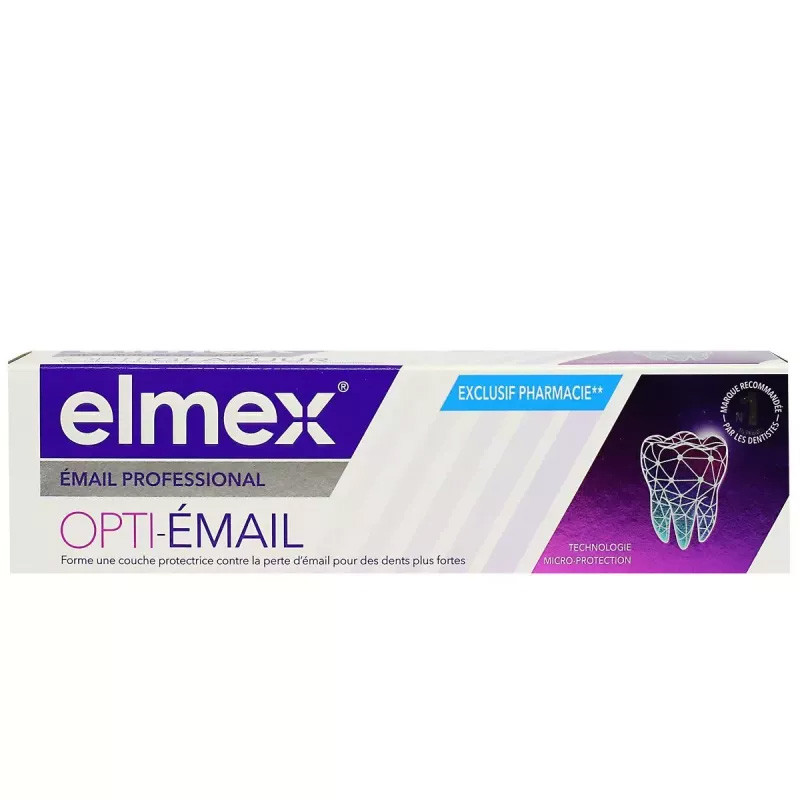 OPTI-EMAIL DENTIFRICE EMAIL PROFESSIONAL 75ML ELMEX