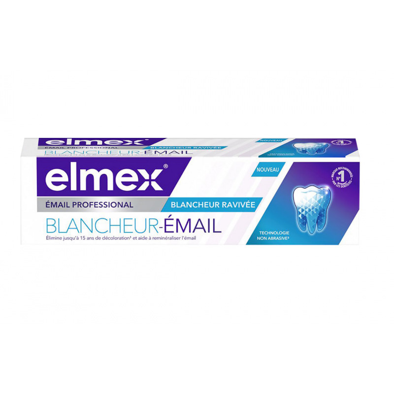 DENTIFRICE EMAIL PROFESSIONAL BLANCHEUR 75ML ELMEX