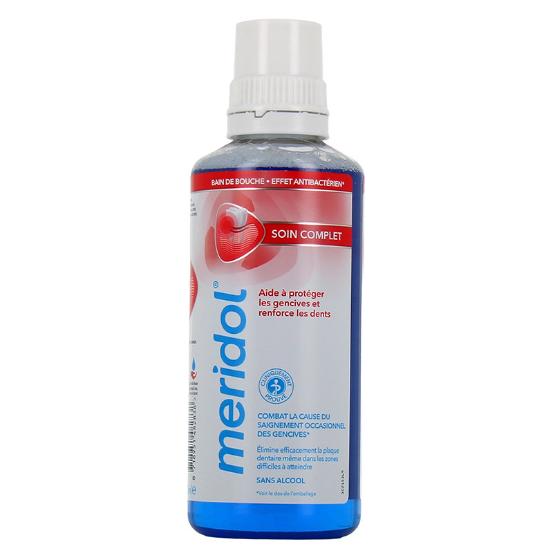 BAIN DE BOUCHE SOIN COMPLET 400ML MERIDOL