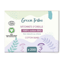 GREEN TRIBU BÂTONNETS SECURITE BEBE BIO X200