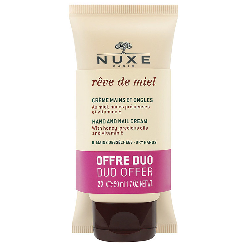 RÊVE DE MIEL CREME MAINS & ONGLES LOT 2X50ML NUXE