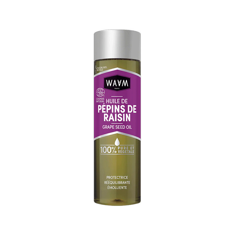 Huile de Pépins de raisin BIO 75ML WAAM