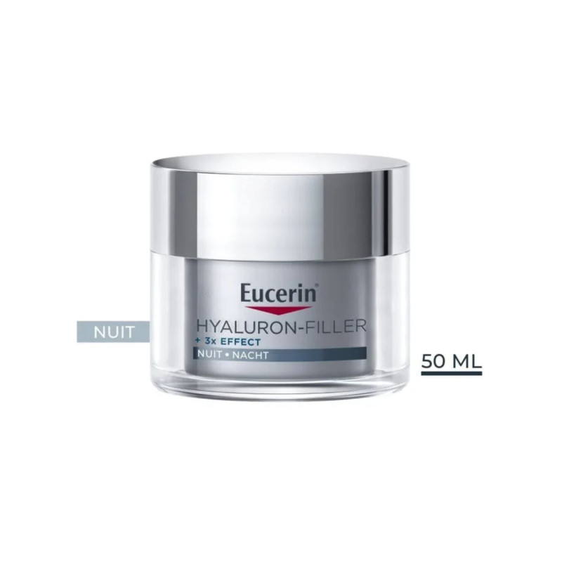 HYALURON FILLER + 3x EFFECT SOIN NUIT 50ML EUCERIN