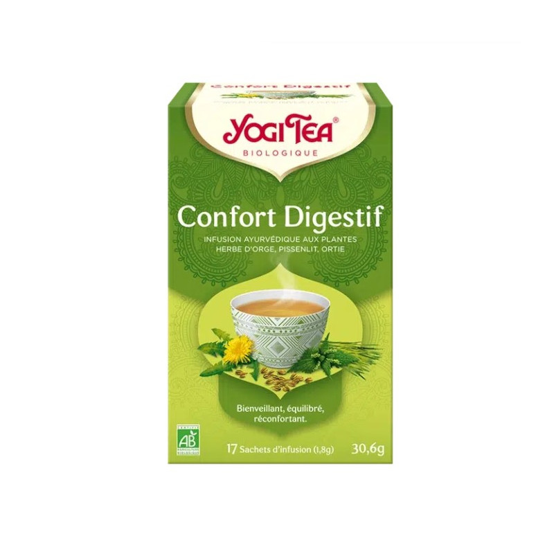 INFUSION CONFORT DIGESTIF BIO 17 SACHETS YOGI TEA
