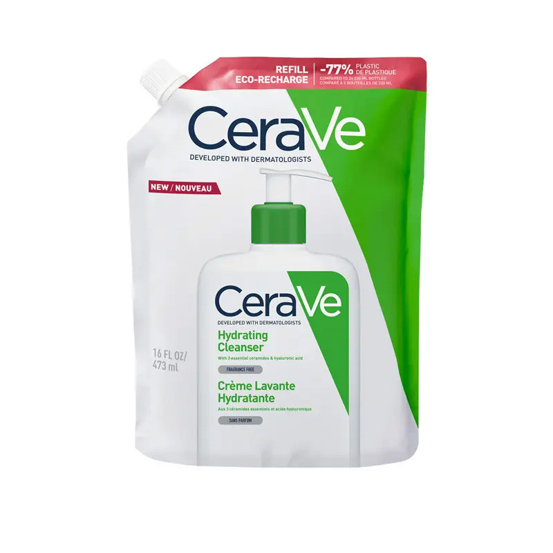 CREME LAVANTE HYDRATANTE ECO RECHARGE 473ML CERAVE