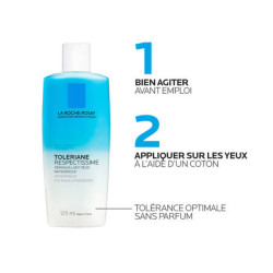 TOLERIANE RESPECTISSIME DEMAQUILLANT YEUX WATERPROOF 2X125ML LA ROCHE POSAY
