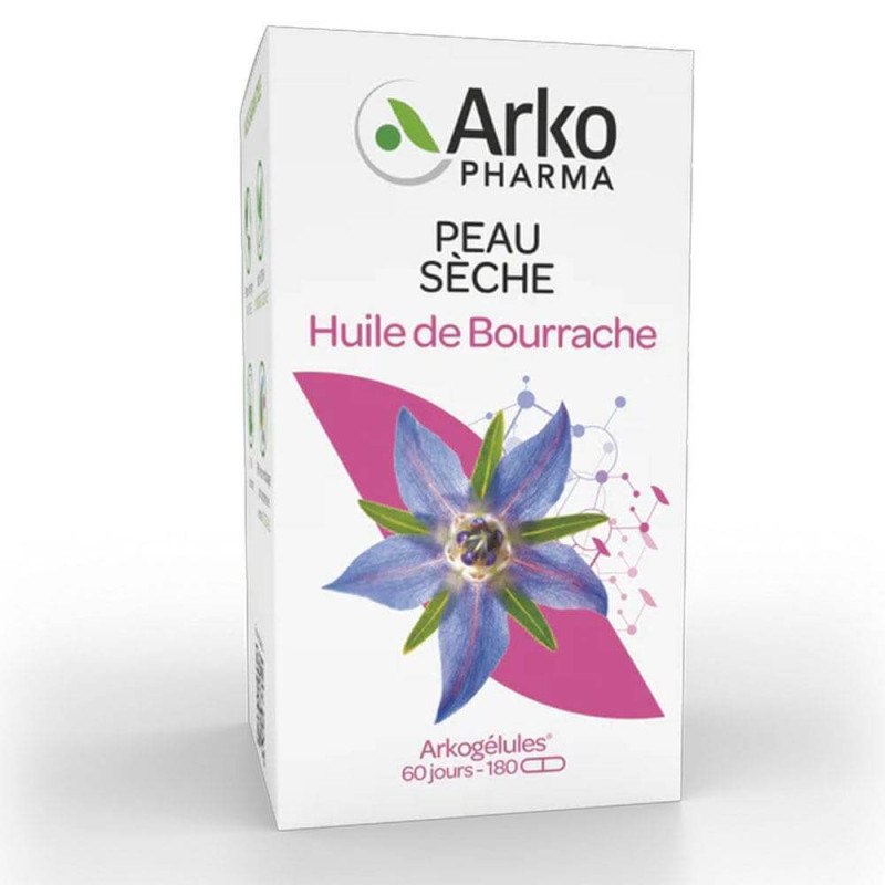 ARKOGELULES HUILE DE BOURRACHE 180 CAPSULES ARKOPHARMA
