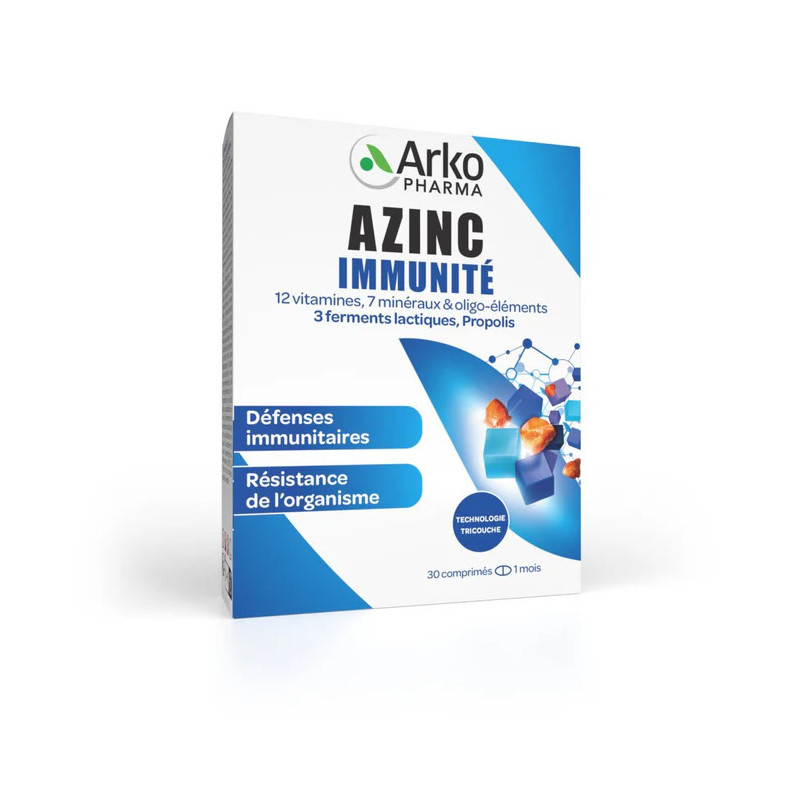 AZINC IMMUNITÉ 30 COMPRIMES ARKOPHARMA